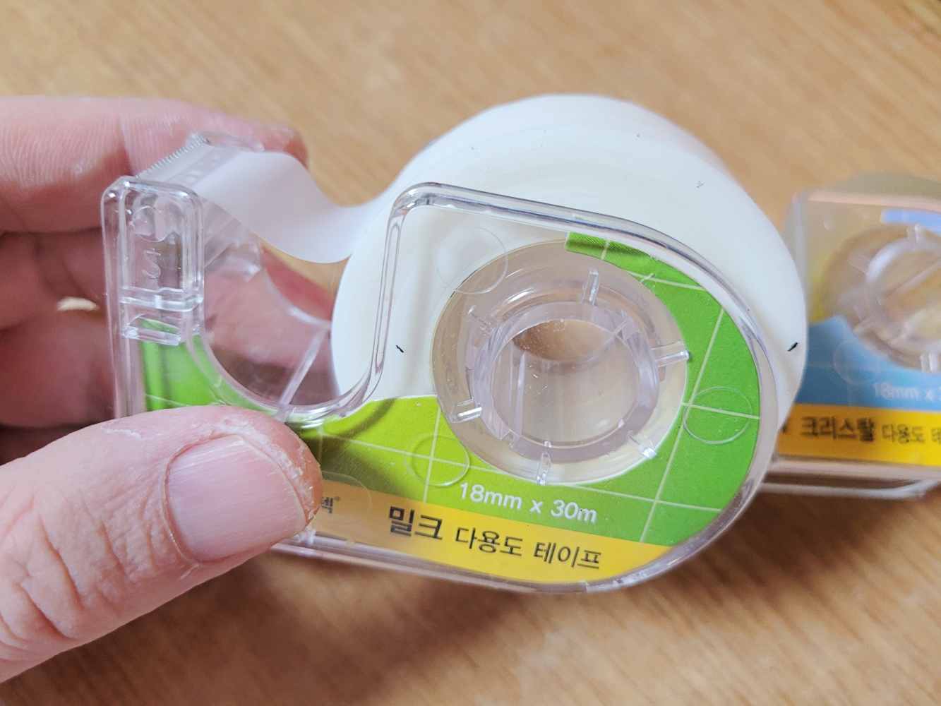 용도에 맞는 스카치 테이프 고르는방법 3 무광스카치 테이프