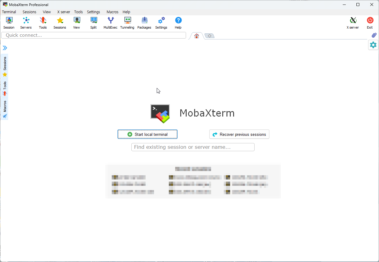 ssh 프로그램 mobaxterm 다운로드