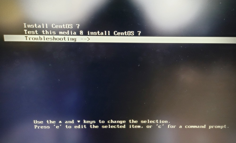 centos liunx 부팅 안될때