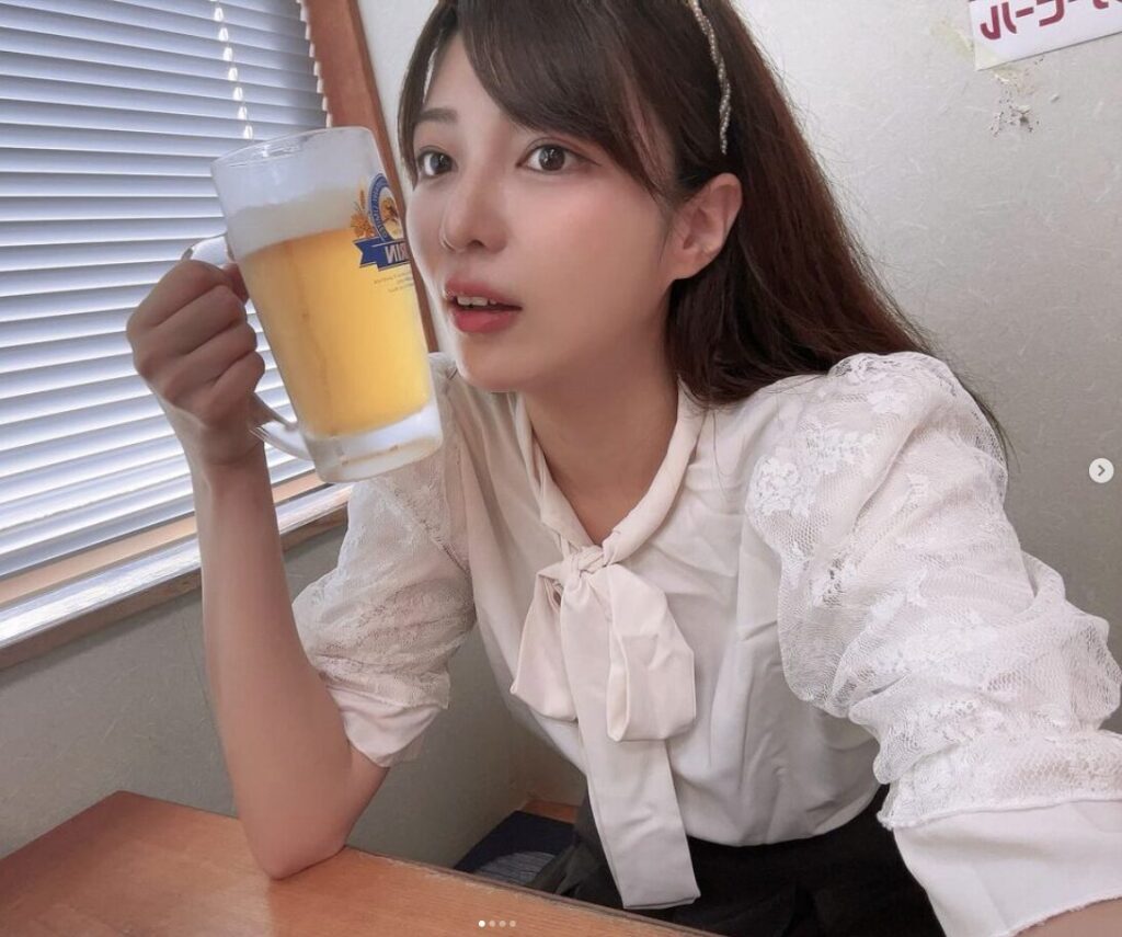혼전연애 후쿠다 미라이 총정리 4 맥주 후쿠다 미라이