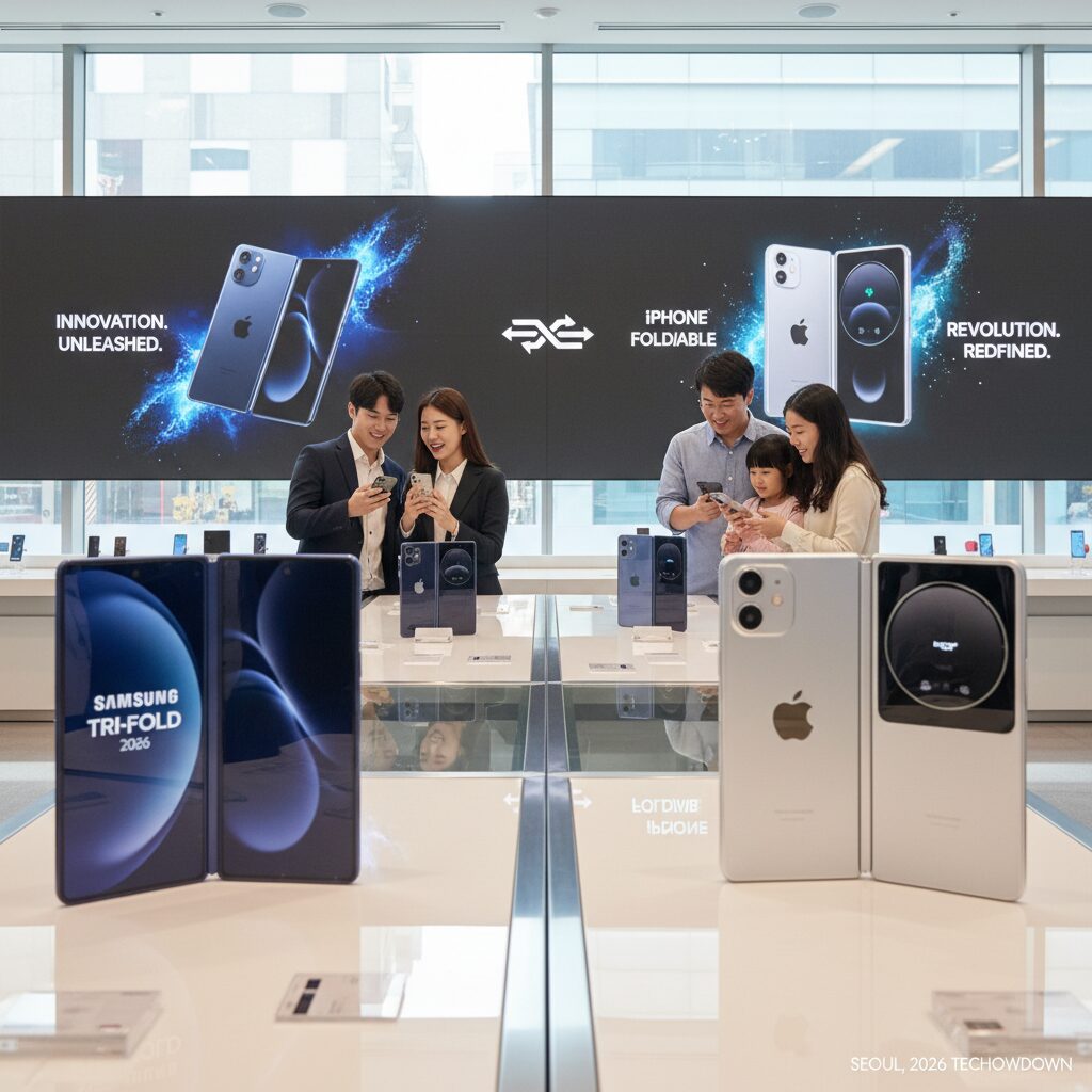 2026년 폴더블 아이폰 출시 총정리 3 2026년 삼성 갤럭시 트라이폴드와 애플 아이폰 폴더블 시장 경쟁 구도