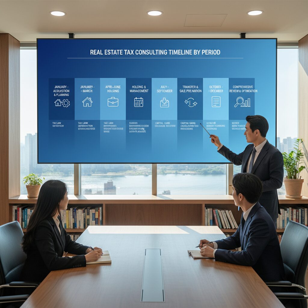 다주택자 세금 컨설팅 시기별 타임라인