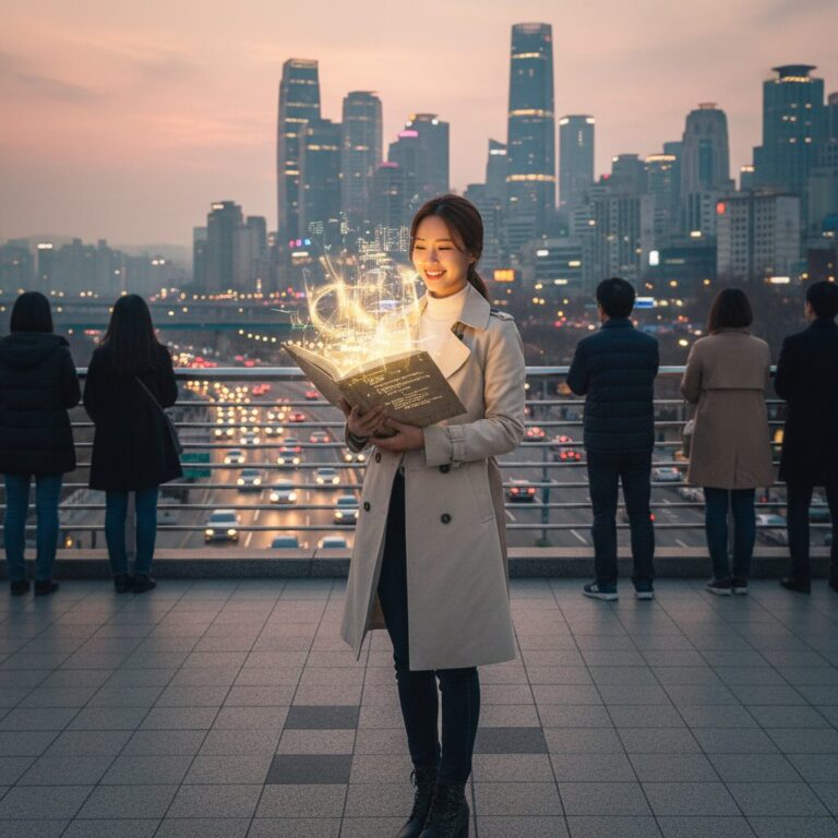 아늑한 레스토랑에서 커플이 디저트를 함께 나누는 모습