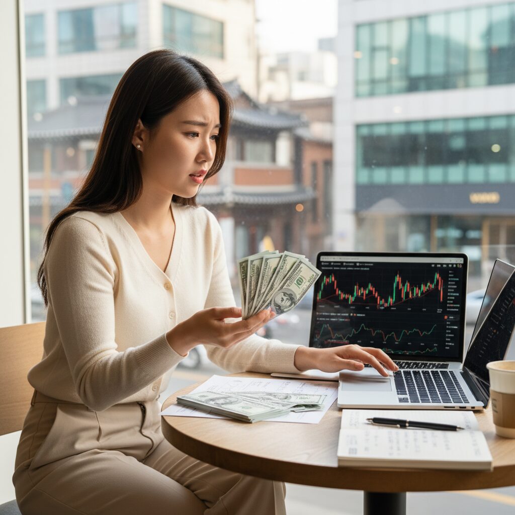 SK하이닉스 성과급 현금과 절세 전략 비교 3 현금과 투자 사이에서 고민하는 모습