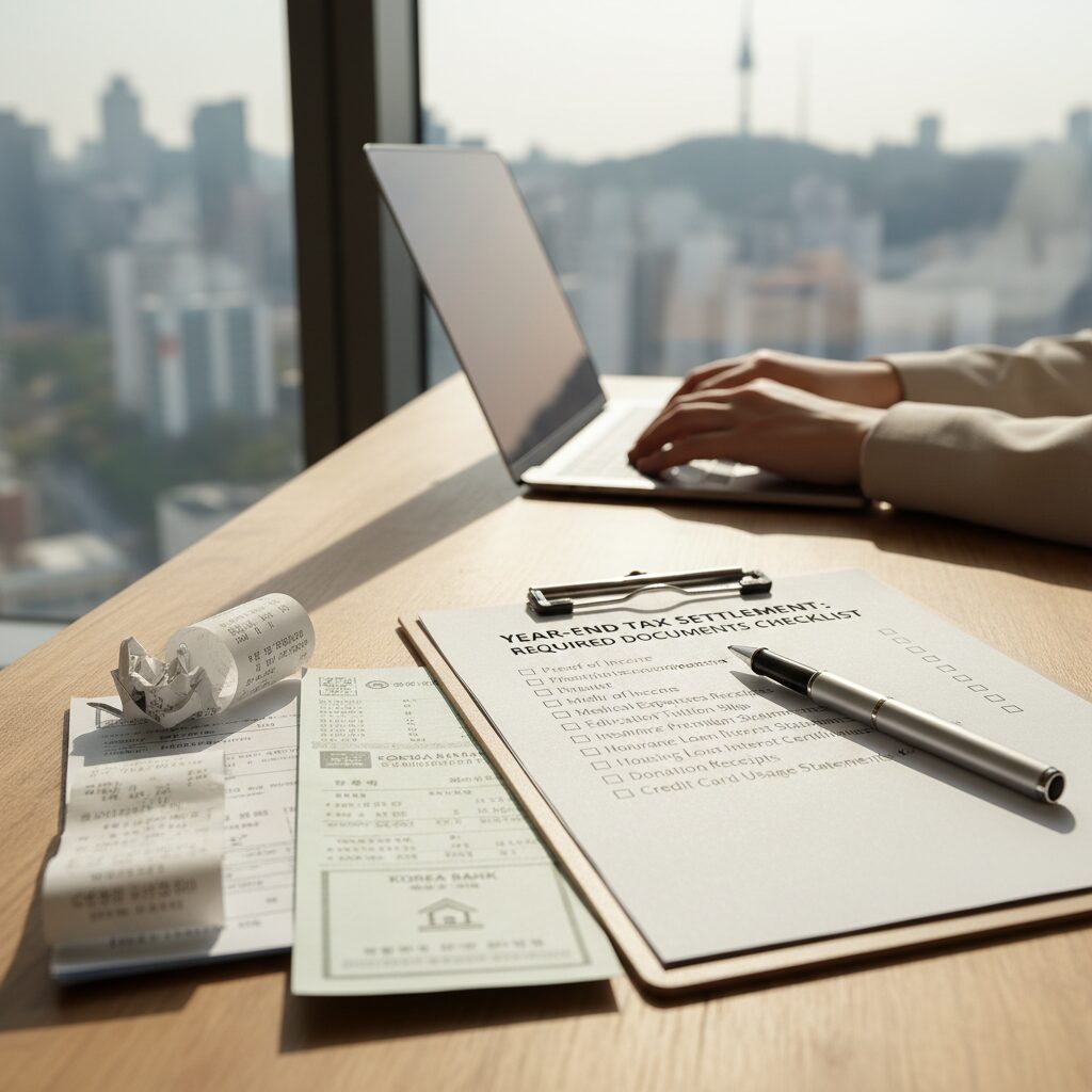 연말정산 시 따로 준비해야 할 서류 체크리스트