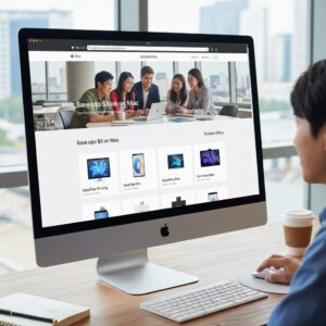 애플 공식 홈페이지 교육할인 스토어 화면 캡처