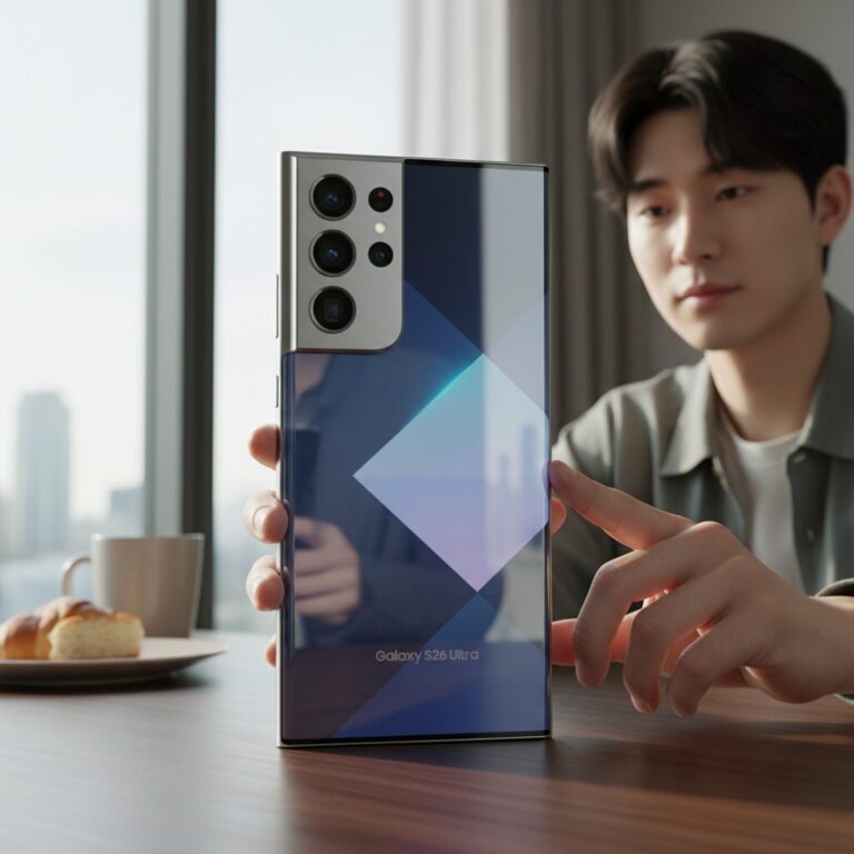 갤럭시 S26 울트라 가상 렌더링 이미지