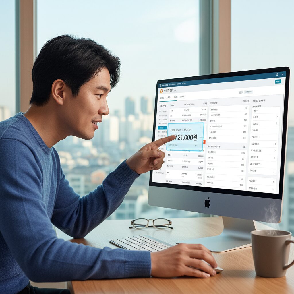 홈택스 화면에서 연말정산 예상 환급액 확인하는 방법
