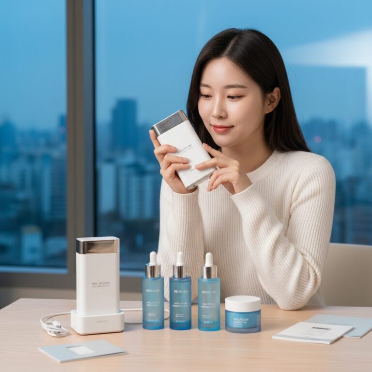 메디큐브 하이포커스샷 플러스 기획세트 구성품 사진