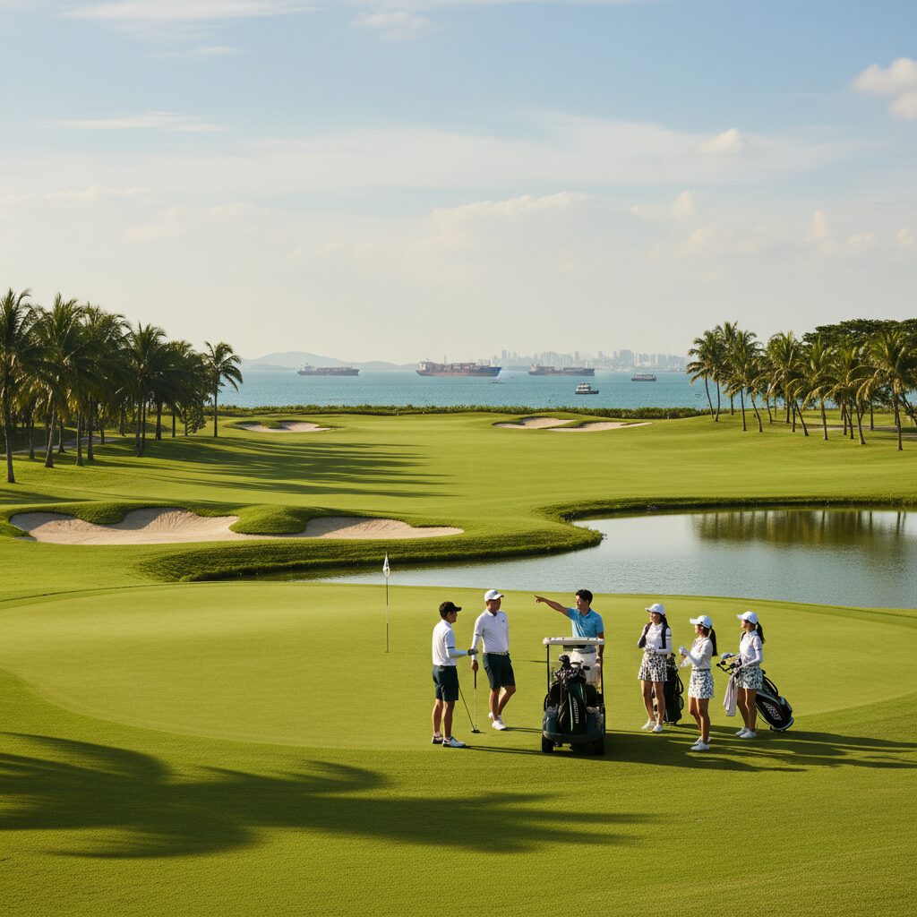 2026 HSBC 여자골프 대회 한국 선수 기대와 중계 정보 1 싱가포르 센토사 골프 클럽 탄종 코스 전경