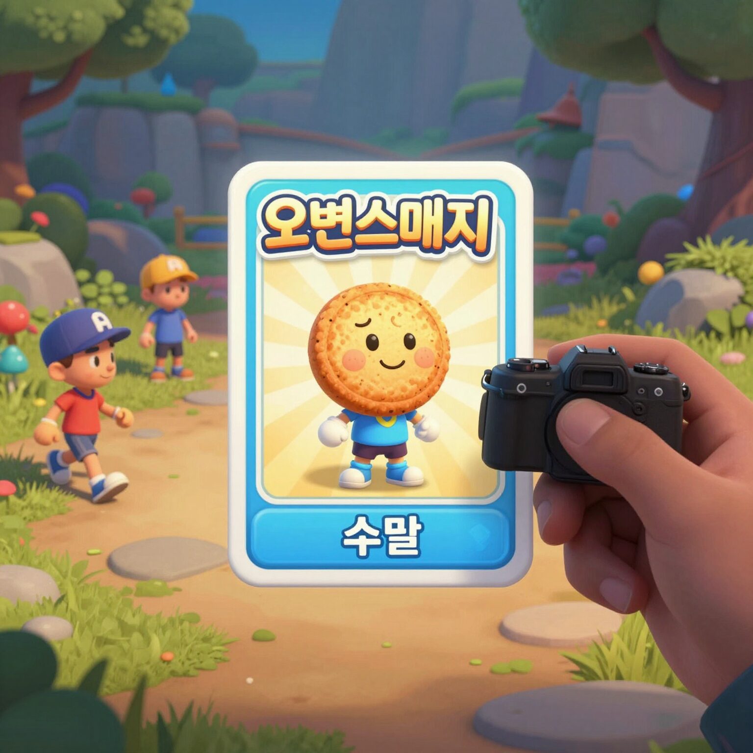 쿠키런 오븐스매시 출시와 게임 특징 공략 1 쿠키런 오븐스매시 전투 장면에서 스펠 카드가 활성화되는 모습