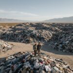 패스트패션 뜻과 우리가 지구를 위한 슬로우 패션 실천 방법 칠레 아타카마 사막에 쌓인 거대한 의류 쓰레기 산