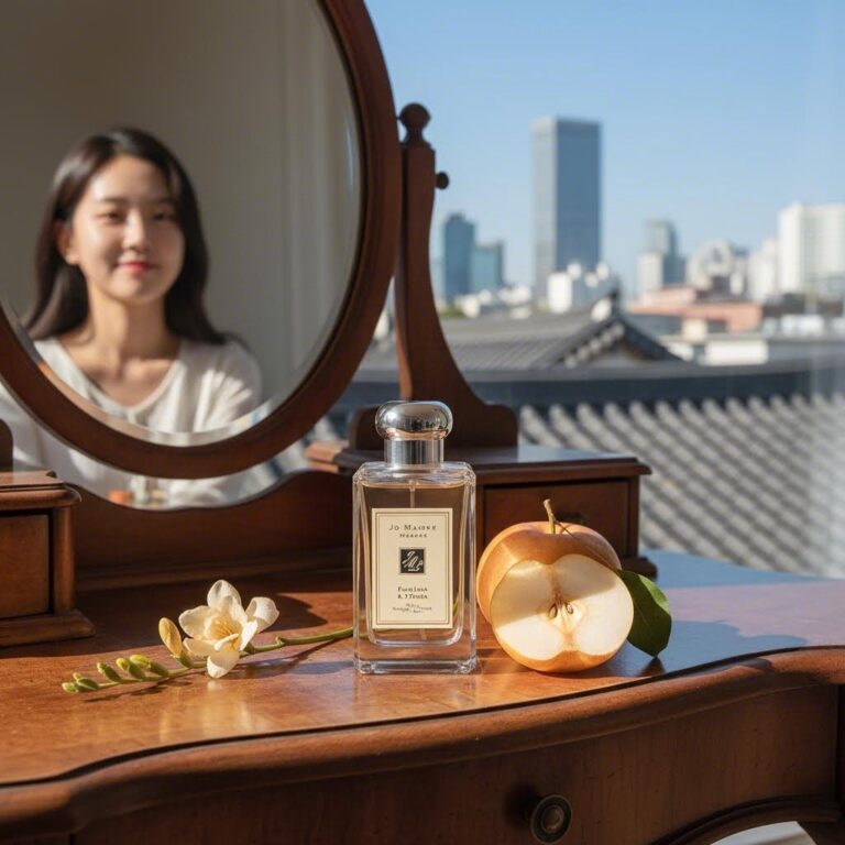 조말론 잉글리쉬 페어 앤 프리지아 향수 병