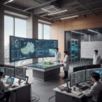 국토교통과학기술진흥원 AI 디지털실 현장 사진