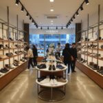 착한구두 매장 내부 다양한 신발이 진열된 모습