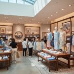 2026년 봄 여성 패션 핫 아이템 추천과 스타일링 코엑스 파르나스몰 폴로 랄프로렌 매장 내부 전경과 봄 신상 의류 진열