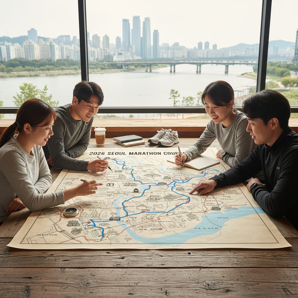 2026 서울 동아 마라톤 코스 지도