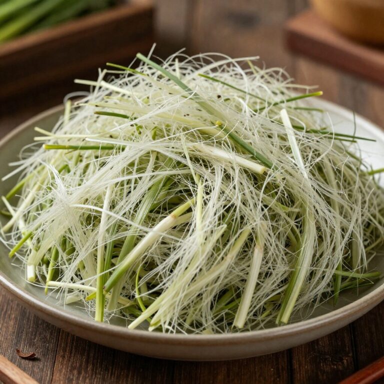 완성된 포슬포슬한 쑥털털이(쑥버무리) 접시에 담긴 모습