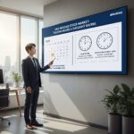 2026년 미국주식 거래시간과 섬머타임 총정리 2026년 미국 뉴욕 증권거래소 나스닥 주식 거래 시간대와 섬머타임 적용 기간을 달력과 시계로 설명한 인포그래픽