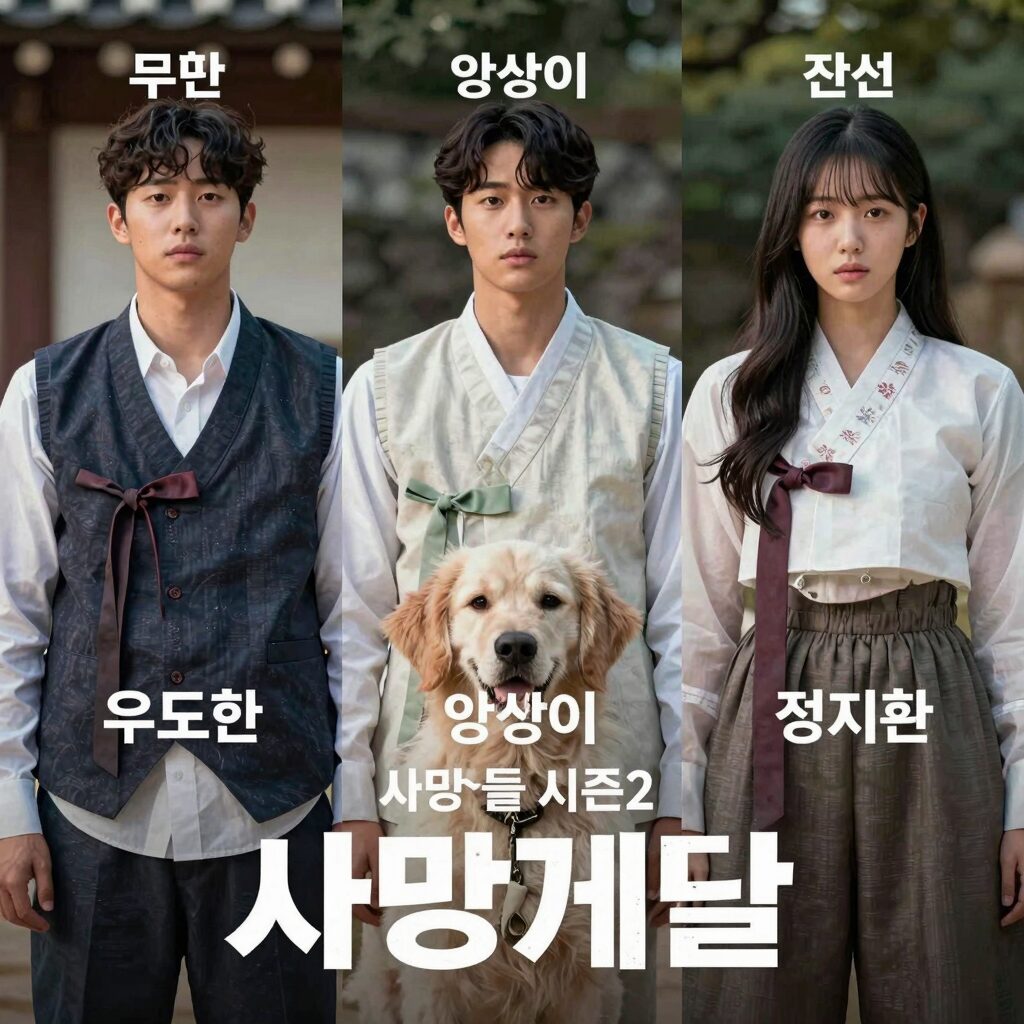 사냥개들 시즌2 출연진과 새로운 이야기 1 사냥개들 시즌2 출연진 우도환 이상이 정지훈 포스터