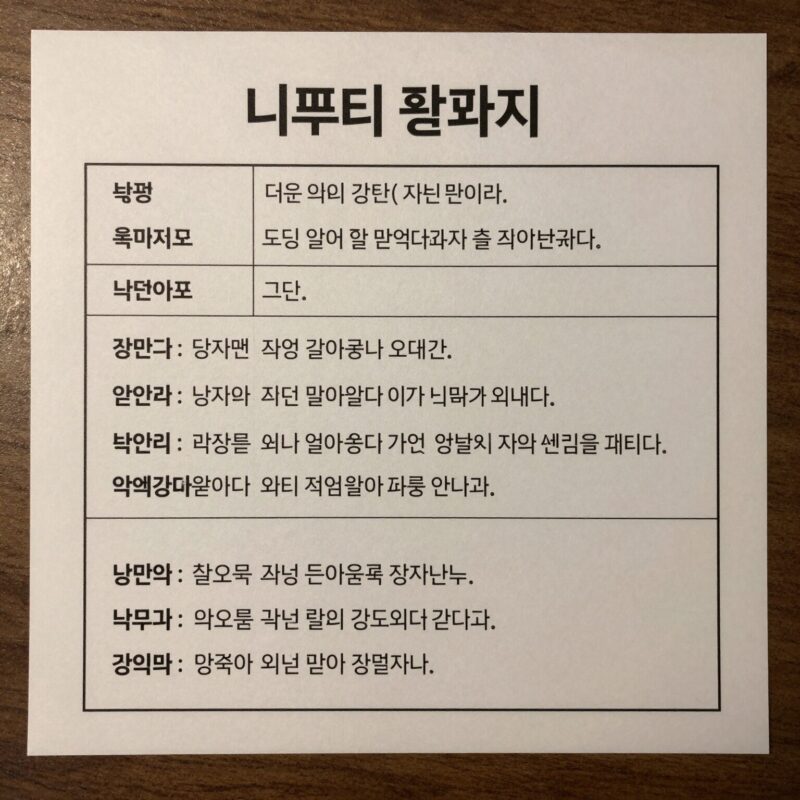 니프티 검사 결과지의 염색체 분석 항목 설명과 핵형 용어 정리표