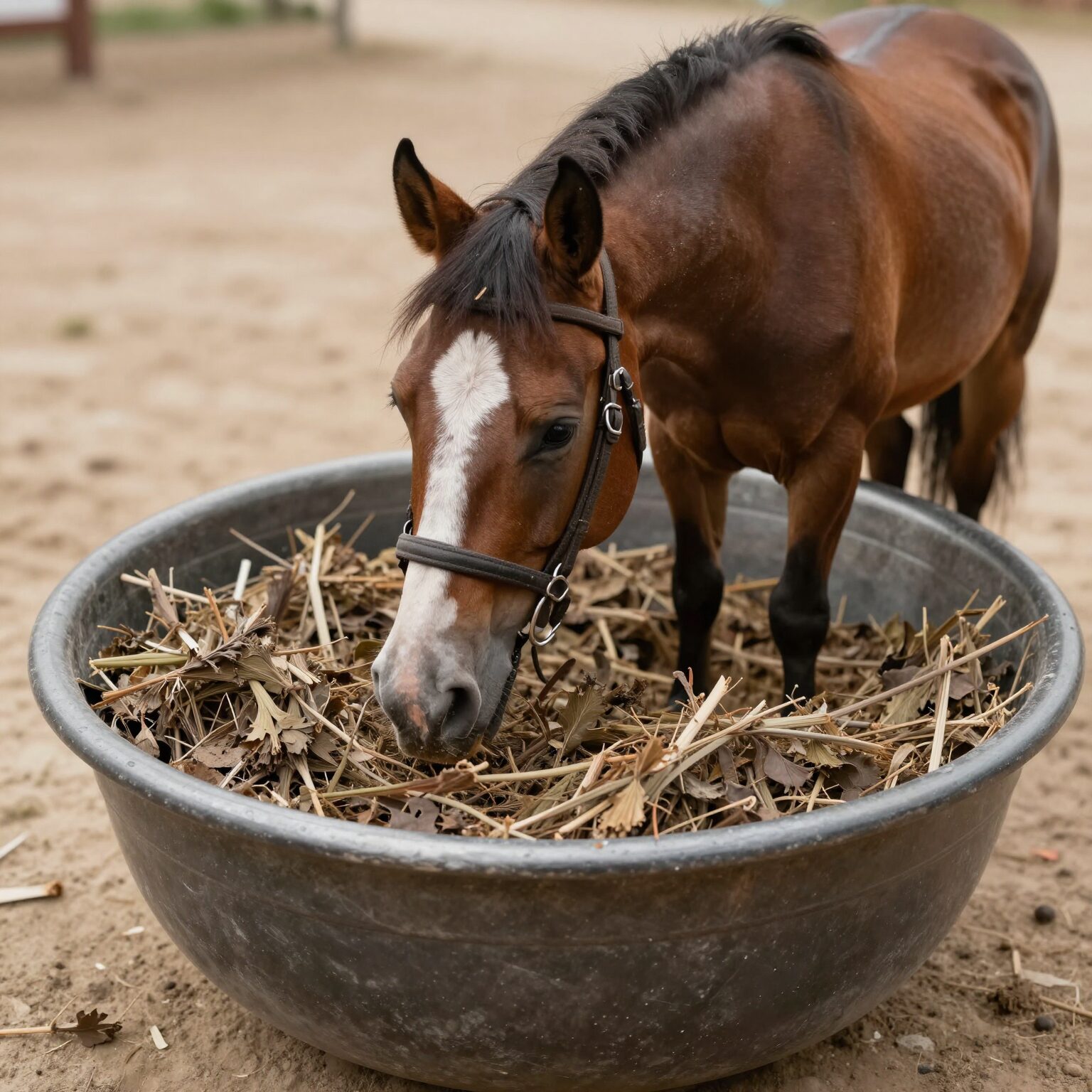 데치고 물기를 뺀 눈개승마 나물이 그릇에 담겨 있는 모습
