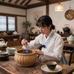 동동 찻집에서 열린 나의 캐릭터 해석 다회 현장 사진