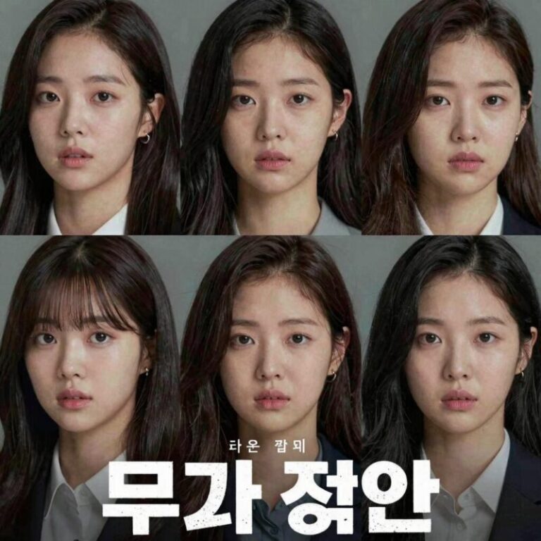 모두가 자신의 무가치함과 싸우고 있다 드라마 포스터 구교환 고윤정 표정