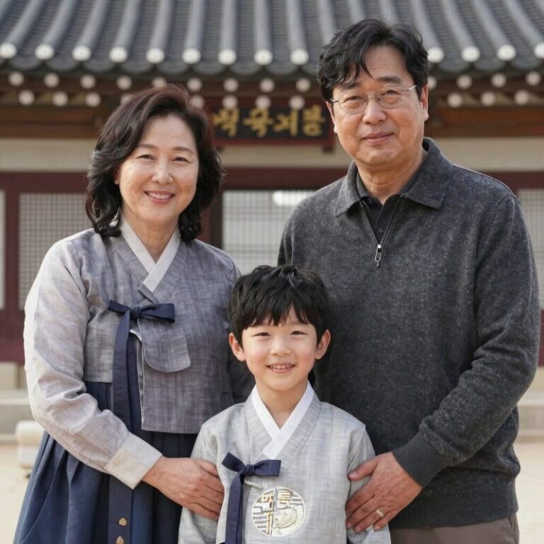 백종원과 소유진 부부의 가족 사진으로 실제 고수와이프의 대표 사례