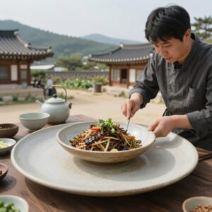 생활의 달인에 소개된 포항 길성관의 자춘권 접시 사진