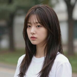 2026년 유행하는 여자 긴머리 레이어드펌 스타일링 예시