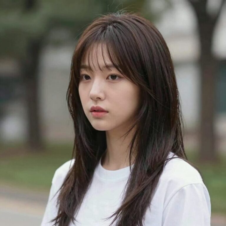 2026년 유행하는 여자 긴머리 레이어드펌 스타일링 예시