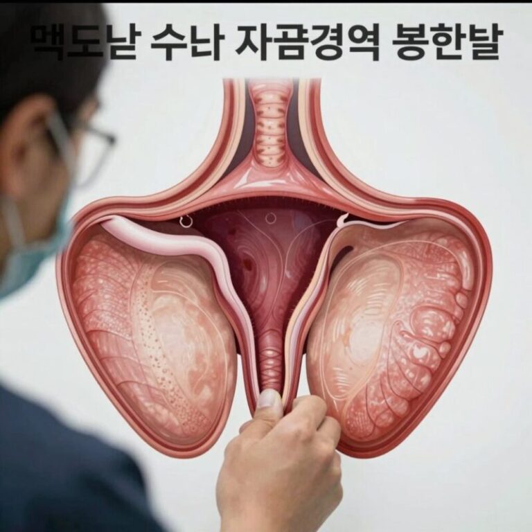 맥도날드 수술 자궁경부 봉합술 도식도