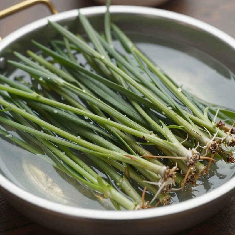 두릅 손질 데치기 보관법과 맛있게 먹는 법 1 데쳐서 찬물에 헹군 후 물기를 뺀 신선한 두릅 접시에 담긴 모습