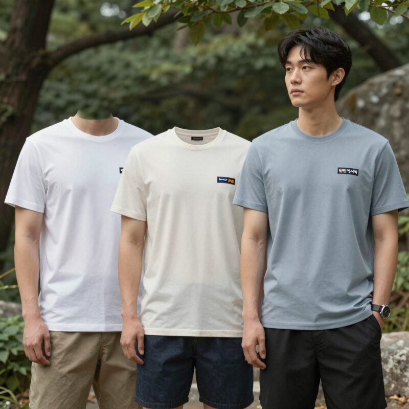 파타고니아 반팔 티셔츠 3종 캡틴커비 P6로고 리스판서빌리티 모델 비교 이미지