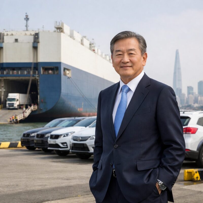 자동차 운반선 선박 시도그룹 권혁 회장