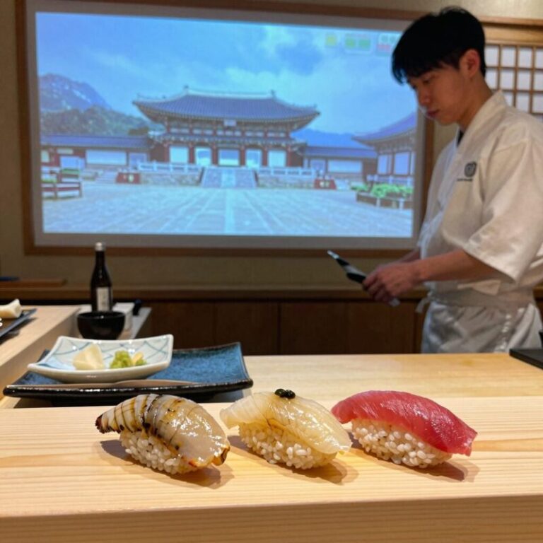 대구 수성구 스시아타이 디너 스시 오마카세 코스 전경