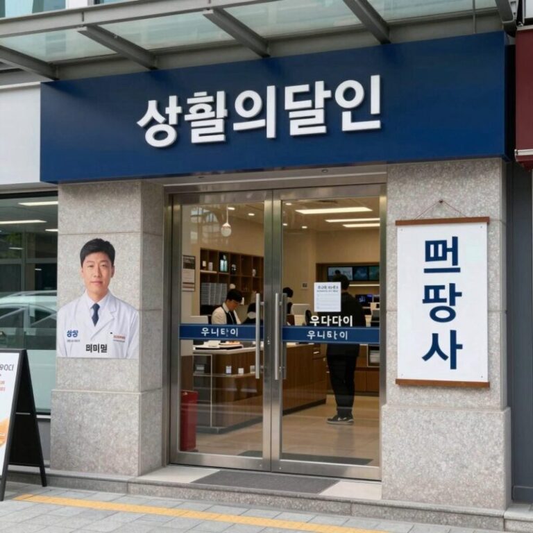 삼성역 코엑스 우나다이 매장 입구의 생활의달인 명패와 쯔양 사인이 보이는 전경
