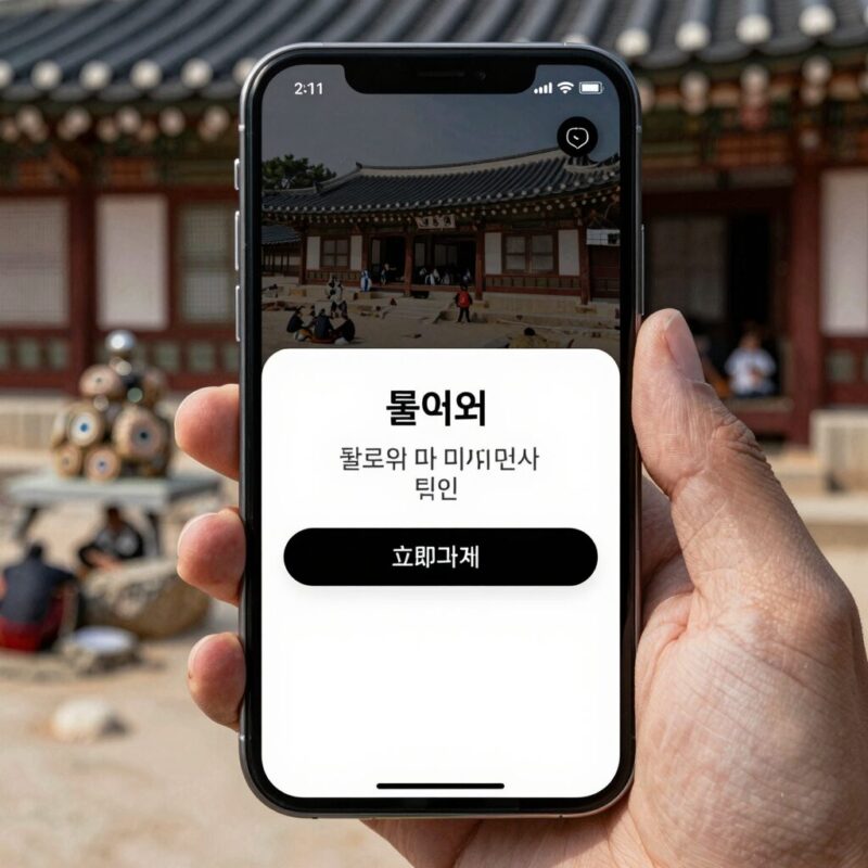 스마트폰으로 시작하는 재택 부업 뷰업 활용법 1 뷰업 앱 내의 미션 화면 캡처, 좋아요 팔로우 댓글 미션이 표시됨