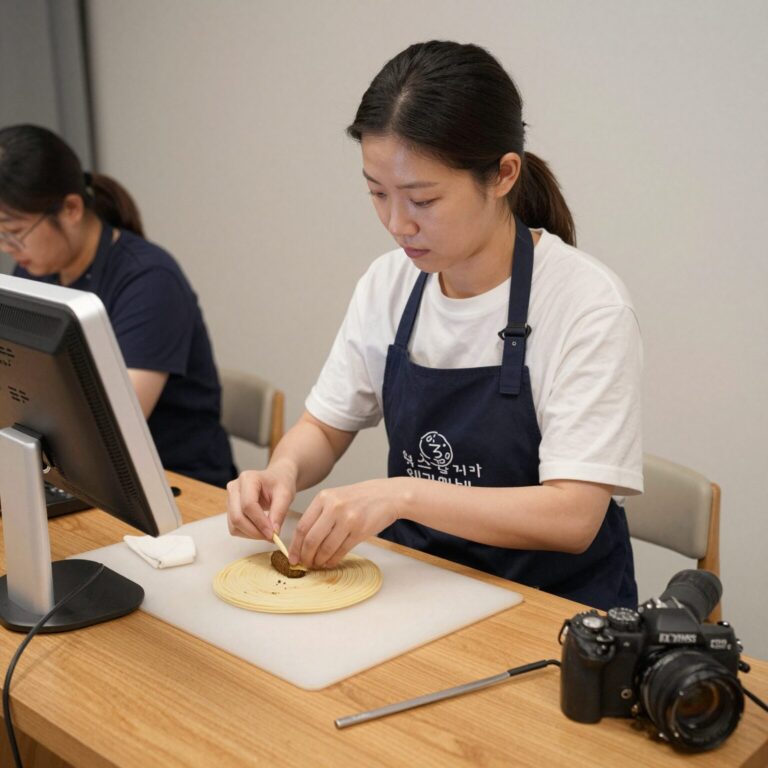 약손명가 여리한다이어트 수기 관리와 기기 관리 진행 모습