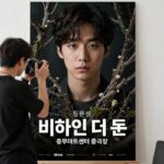 정문성 배우 비하인드 더 문 1인극 뮤지컬 후기 정문성 배우 비하인드 더 문 뮤지컬 포스터, 충무아트센터 중극장 블랙