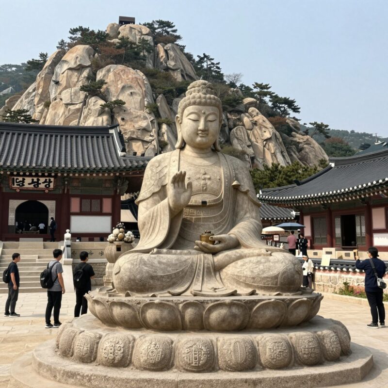 북한산 국녕사 합장환희대불 탐방 1 북한산 국녕사 합장환희대불 전경