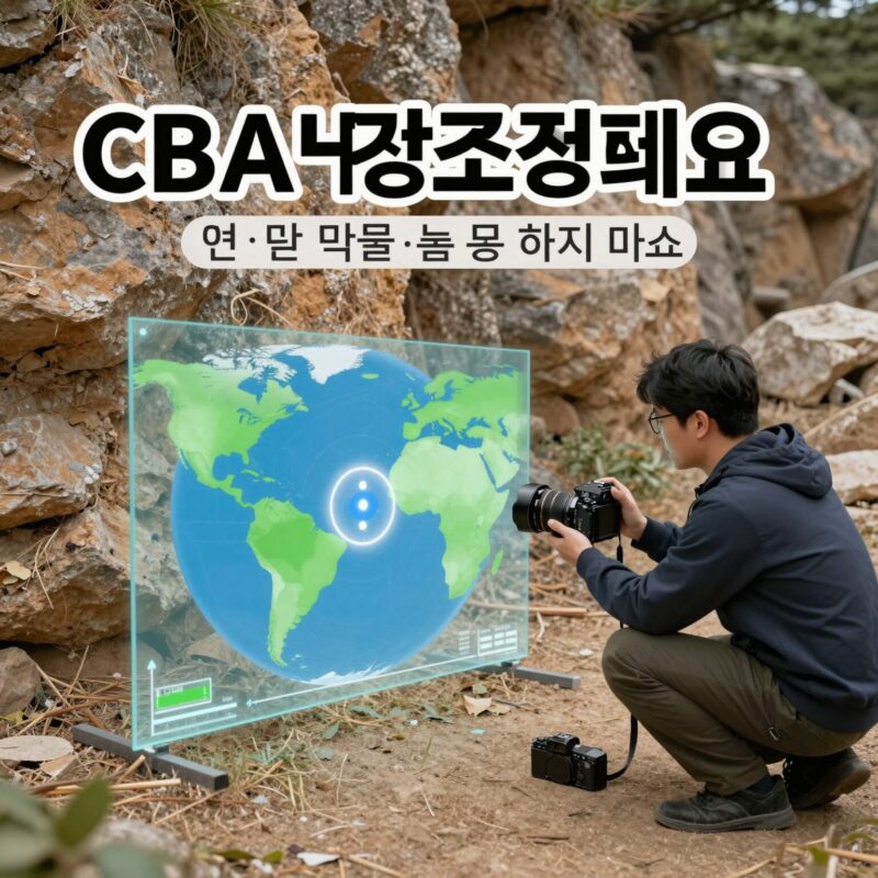 탄소국경조정제도 2026 적용 현황 1 탄소국경조정제도 CBAM 개념 설명 이미지