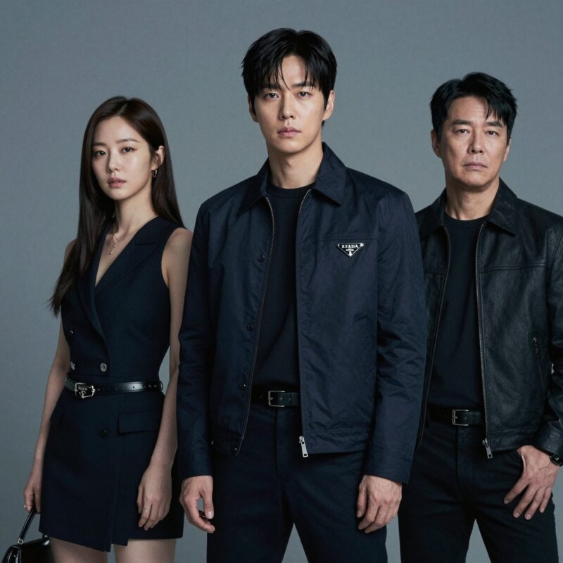 악마는프라다를입는다2 주요 배우들이 함께 포즈를 취한 스틸컷