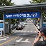 에버랜드 실시간 CCTV로 입구 혼잡도와 주차장 상황 확인하는 화면