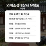 외부조정대상자 신고 유형 표와 가산세 설명