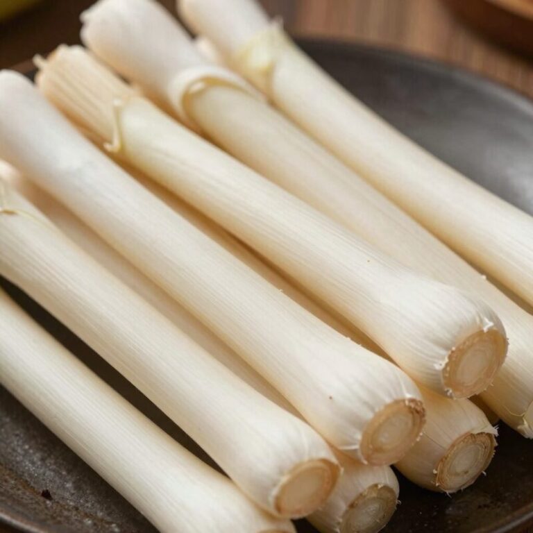 고흥마늘 단면과 마늘쪽