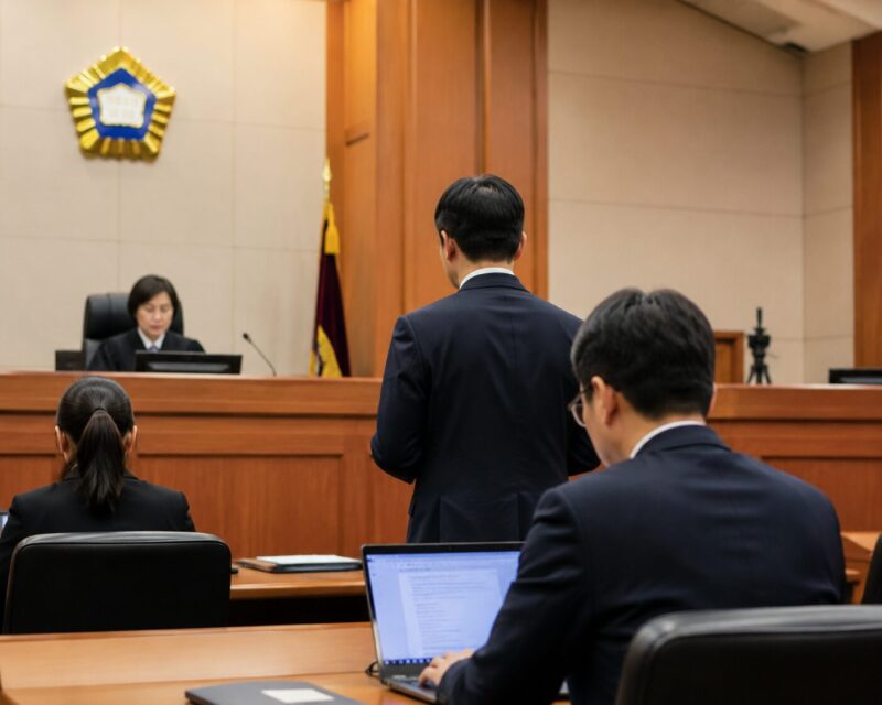 공소취소 뜻 설명을 위한 법원 이미지