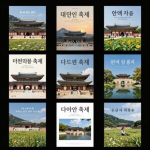 2026년 6월 다양한 축제 포스터 모음
