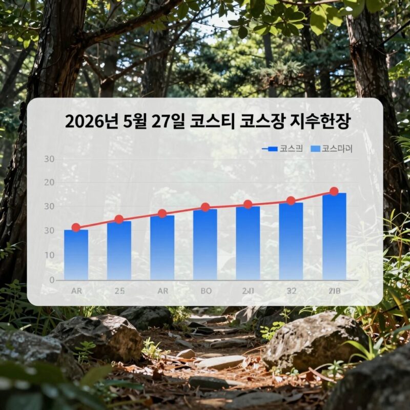 2026년 5월 27일 코스피 코스닥 지수 현황